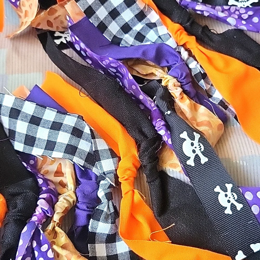 Halloween Rag Garland
